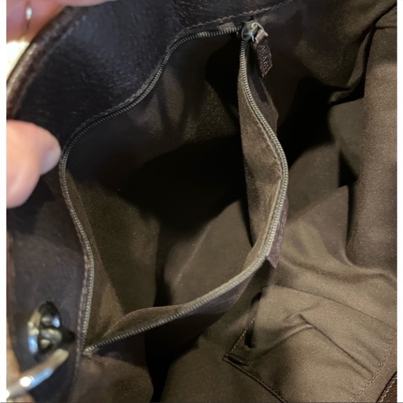 EXCELLENT CONDITION! Authentic Gucci Abbey Eclipse Shoulder Bag Handbag Purse - Picture 10 of 14